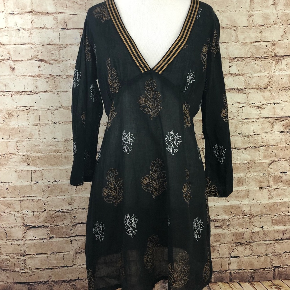 Semi Sheer Beach Cover-Up